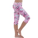 Children Pattern Design Kids  Lightweight Velour Capri Leggings  View3