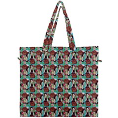 Swimmer 20s Blue Canvas Travel Bag by snowwhitegirl