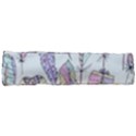 Vector Illustration Seamless Multicolored Pattern Feathers Birds Full Print Rope Handle Tote (Small) View3