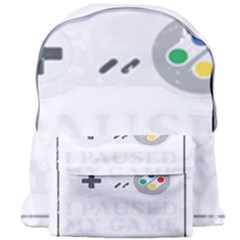 Ipaused2 Giant Full Print Backpack by ChezDeesTees