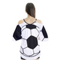 Soccer Lovers Gift Flutter Tees View2