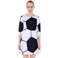 Soccer Lovers Gift Smock Dress by ChezDeesTees