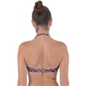 Winter-seamless-patterns-with-gingerbread-cookies-holiday-background Halter Bandeau Bikini Top View2