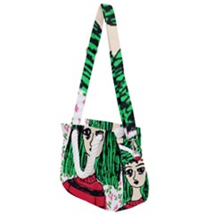 Freddy Girl Wall Rope Handles Shoulder Strap Bag by snowwhitegirl