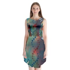 Flower Dna Sleeveless Chiffon Dress   by RobLilly