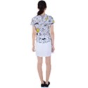 Set cute colorful doodle hand drawing Women s Sports Top View2