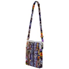 Shinjuku District Urban Night Scene, Tokyo Japan Multi Function Travel Bag by dflcprintsclothing