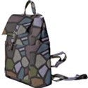 Cartoon colored stone seamless background texture pattern   Buckle Everyday Backpack View1