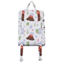 Cute palm volcano seamless pattern Buckle Everyday Backpack View3