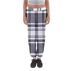 Pixel Background Design Modern Seamless Pattern Plaid Square Texture Fabric Tartan Scottish Textile Women s Jogger Sweatpants by BangZart