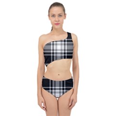 Pixel Background Design Modern Seamless Pattern Plaid Square Texture Fabric Tartan Scottish Textile Spliced Up Two Piece Swimsuit by BangZart
