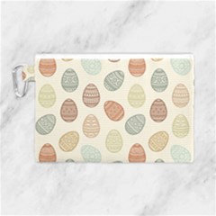 Seamless Pattern Colorful Easter Egg Flat Icons Painted Traditional Style Canvas Cosmetic Bag (large) by BangZart