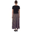 Animal Skin - Panther Or Giraffe - Africa And Savanna Flared Maxi Skirt View2