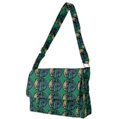 Bamboo Trees - The Asian Forest - Woods Of Asia Full Print Messenger Bag (l) by DinzDas