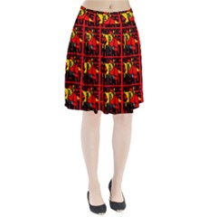 Working Class Hero - Welders And Other Handymen Are True Heroes - Work Pleated Skirt by DinzDas