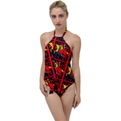 Working Class Hero - Welders And Other Handymen Are True Heroes - Work Go With The Flow One Piece Swimsuit by DinzDas