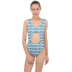 Mountain Bike - Mtb - Hardtail And Dirt Jump Center Cut Out Swimsuit by DinzDas