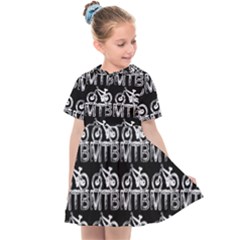 Mountain Bike - Mtb - Hardtail And Dirt Jump 2 Kids  Sailor Dress by DinzDas