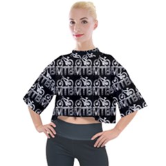Mountain Bike - Mtb - Hardtail And Dirt Jump 2 Mock Neck Tee by DinzDas