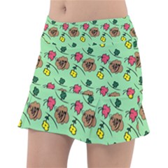 Lady Bug Fart - Nature And Insects Tennis Skorts by DinzDas
