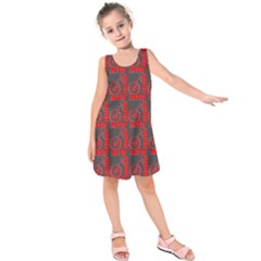 015 Mountain Bike - Mtb - Hardtail And Downhill Kids  Sleeveless Dress by DinzDas