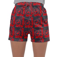 015 Mountain Bike - Mtb - Hardtail And Downhill Sleepwear Shorts by DinzDas