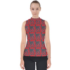 015 Mountain Bike - Mtb - Hardtail And Downhill Mock Neck Shell Top by DinzDas