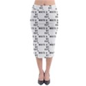 White And Nerdy - Computer Nerds And Geeks Midi Pencil Skirt View1