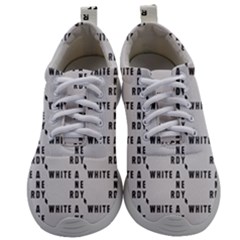 White And Nerdy - Computer Nerds And Geeks Mens Athletic Shoes by DinzDas