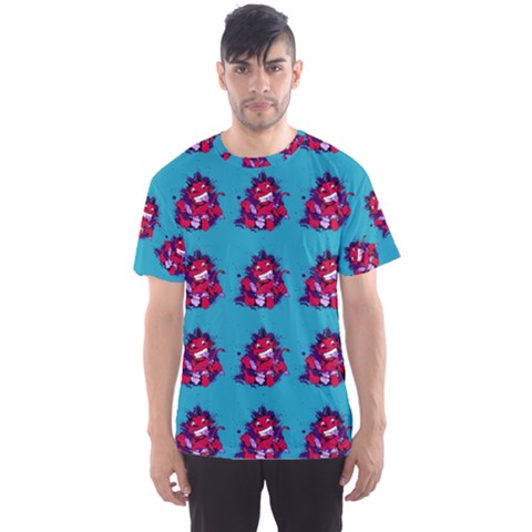 Little Devil Baby - Cute And Evil Baby Demon Men s Sport Mesh Tee by DinzDas