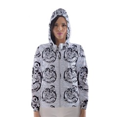 Monster Party - Hot Sexy Monster Demon With Ugly Little Monsters Women s Hooded Windbreaker by DinzDas