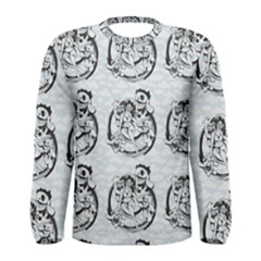 Monster Party - Hot Sexy Monster Demon With Ugly Little Monsters Men s Long Sleeve Tee by DinzDas