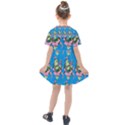 Monster And Cute Monsters Fight With Snake And Cyclops Kids  Sailor Dress View2