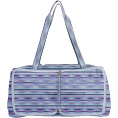 Pastel Lines, Bars Pattern, Pink, Light Blue, Purple Colors Multi Function Bag by Casemiro