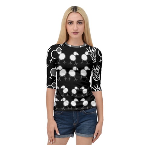 Inaugural Quarter Sleeve Raglan Tee by chickenpineaps