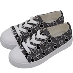 Njhb Vectorized Kids  Low Top Canvas Sneakers by CHPALTD