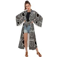 Njhb Vectorized Maxi Kimono by CHPALTD