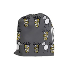 Cchpa Coloured Pineapple Drawstring Pouch (large) by CHPALTD