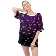 Stars Oversized Chiffon Top by Sparkle