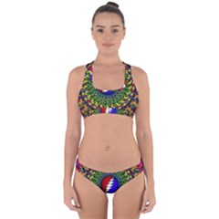 Grateful Dead Cross Back Hipster Bikini Set by Sapixe