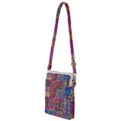 Colorful Shapes Texture                                                   Multi Function Travel Bag by LalyLauraFLM