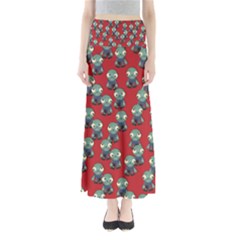 Zombie Virus Full Length Maxi Skirt by helendesigns