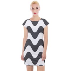 Copacabana  Cap Sleeve Bodycon Dress by Sobalvarro