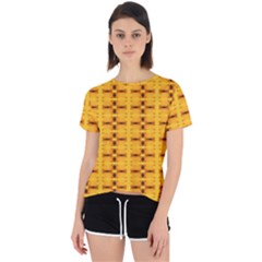 Digital Illusion Open Back Sport Tee by Sparkle