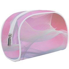 Pink Fractal Makeup Case (large) by Sparkle