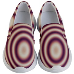 Strips Hole Kids Lightweight Slip Ons by Sparkle