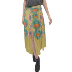 Americana 2 Velour Split Maxi Skirt by emmamatrixworm
