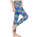 Geo Puzzle Lightweight Velour Classic Yoga Leggings View4