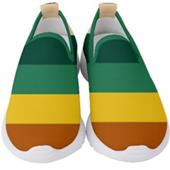 Retro 80s Kids  Slip On Sneakers by tmsartbazaar