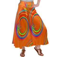  Twirl Satin Palazzo Pants by Angelandspot